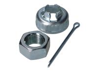 wheel nut M16 SW24 with cap and split pin for output shaft for Aprilia SR Max 300 ie 4V 11-14 [ZAPM3560/ ZD4M3560]