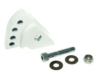 shock extender CNC 4-hole white for PGO PMX 50 2T AC