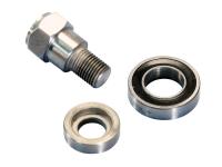 front wheel bearing kit Polini for single-sided swingarm for Piaggio Zip 50 2T SP 2 LC 00-05 (DT Disc / Drum) [ZAPC25600]