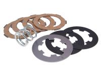 clutch disc set / clutch friction plates reinforced+ incl. spring Ferodo for Vespa 50, 90, 125 Primavera, ET3