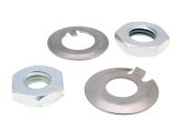 clutch nut lock washer set for Piaggio Ape, Vespa PK, PX, Primavera 50-125, ET3, PK