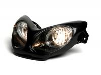Headlight -BGM Next Generation- MBK Nitro (YQ50/L, 2-stroke), Yamaha Aerox (YQ50/L, 2-stroke) - black