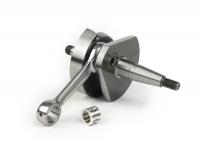 Crankshaft -BGM PRO Racing (rotary valve)- Vespa V50, PK50 S (Ø=19mm cone)