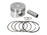 piston set 125cc incl. rings, clips and pin for GY6 152QMI