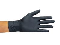 disposable nitrile gloves, 100 pieces, black - various sizes
