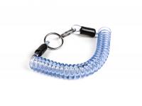 Key ring -MOTO NOSTRA Spiral- length 150mm - blue