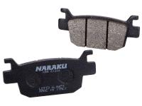 brake pads Naraku organic for Honda SH, FES, NES, Forza, Jazz