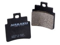 brake pads Naraku organic for Kymco KXR, MXU, Maxxer, SYM, SMC, SYM, GTS
