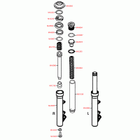 F21 fork parts