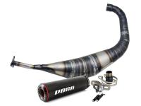 exhaust VOCA Carbon 80cc for Minarelli AM6 Enduro, Supermoto