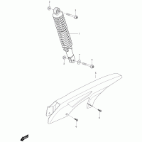 FIG44 shock absorber & chain guard
