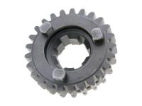 5th speed secondary transmission gear OEM 25 teeth 1st series for Peugeot XPS 50 Enduro 05-06 (AM6)