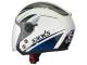 helmet Speeds Jet City II Graphic white / blue