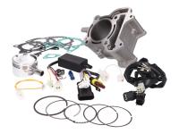 cylinder kit Polini aluminum 172cc 61mm for Piaggio Medley 125 ie 4V LC ABS 16-18 (Asia) [RP8MA100/ 0120/ 0111]
