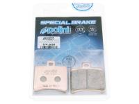brake pads Polini sintered for Aprilia SR50, Scarabeo, Baotian BT49QT