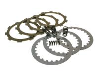 clutch plate / disc set Top Performances 4-friction plate type for HM-Moto CRE Baja 50 -06 (AM6)