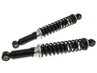 shock absorber set / shocks 320mm adjustable black for Puch