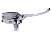 front brake cylinder w/ lever chromed for handlebar d=25mm for IVA Ibiza 50 4T