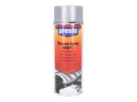 thermo spray paint Presto metallic silver 800°C 400ml
