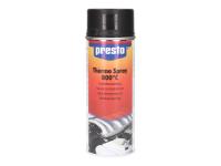 thermo spray paint Presto matt black 800°C 400ml
