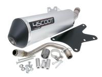 exhaust Tecnigas 4SCOOT for Piaggio Quasar engine LC 125-200cc