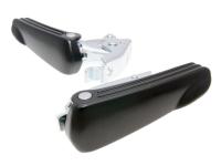 foot peg set black for Vespa Modern GTS 300 ie Super 4V 14-16 ABS E3 (Asia) [ZAPM4520]