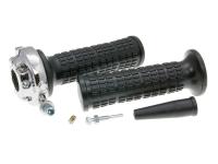 throttle control / throttle tube rubber grip set Domino 2.9°/ 15-25mm Lario - universal