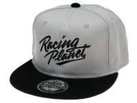 Racing Planet Snapback Hat / Snapback Cap gray / black unisize