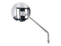 mirror right side M8 thread chrome E-marked for Beeline Memory / universal