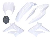 fairing kit complete white for Derbi Senda 2011-, Gilera RCR, SMT 2011-
