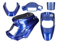 fairing kit blue metallic 5-part for MBK Booster -2004, Yamaha BWS -2004