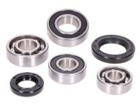 gearbox bearing set w/ oil seals for Peugeot Ludix 1 50 One AC