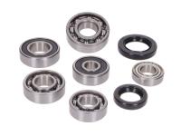 gearbox bearing set w/ oil seals for Baotian / BTM BT125T-3B6