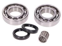crankshaft bearing set w/ shaft seals for Aprilia RS 125 2T 95
