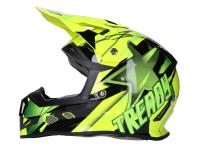 helmet Motocross Trendy T-902 Dreamstar black / yellow - different sizes