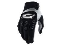 MX gloves S-Line homologated, black / white - different sizes