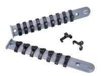 wrench socket storage rail set 1/4 inch