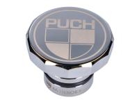 gas cap 66Heroes aluminum chromed w/ Puch logo for Puch Maxi S, N