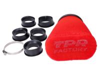 air filter Top Performances TPR Factory red 46-62mm for Kymco MyRoad 700i ABS [RFBV30000] (SAADAB) V3
