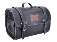 leather case black approx. 26 liters 38x27x26 for Vespa Classic PK 80 S Elestart Lusso, Arcobaleno V8X5T