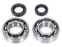 crankshaft bearing set w/ shaft seals for Yamaha Neos 50 4T 09-12 E2 [SA40/ 5C3]