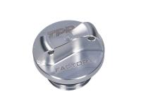 oil filler plug CNC TPR Factory silver M16 w/ sealing ring for Sherco SM-R 50 Supermoto 14-17 E2 (AM6)