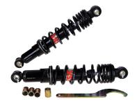 Shock absorber set YSS Pro-X black 280mm for Puch Maxi, Tomos