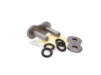 chain master link joint rivet-style AFAM XS-Ring reinforced black - A525 XMR3 for Hyosung GT 650 Naked -08 Carburetor KM4MP51A
