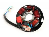 ignition BGM PRO base plate HP V2.5 silicone (not for engine case with Elestart) 5 cables for Vespa Classic PX 200 E Lusso, Arcobaleno VSX1T (83-)