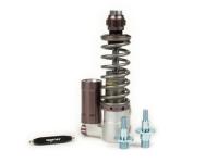 shock absorber front BGM PRO SC / F16 COMPETITION, 195mm + 205mm, gray for Vespa Classic PK 50 SS V5S1T