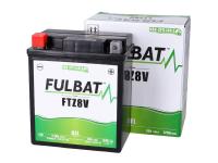 battery Fulbat FTZ8V GEL for Yamaha YBR 125 10-17 E3 [RE05/ 51D]