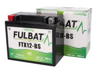 battery Fulbat FTX12-BS GEL for Piaggio MP3 125 ie 4V LC Yourban ERL 11-13 [ZAPM71100/ 71101]