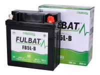 battery Fulbat FB5L-B GEL for Malaguti F15 Firefox 50 LC (04-)