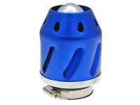air filter Grenade blue straight version 42/48mm carb connection (adapter)